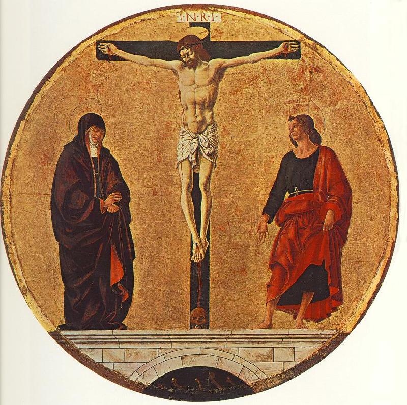 COSSA, Francesco del The Crucifixion (Griffoni Polyptych) dfg oil painting image